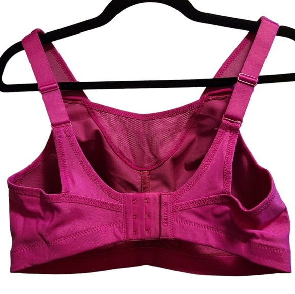 NWOT Glamorise No-Bounce Camisole Sports Bra 36D - Picture 4 of 11